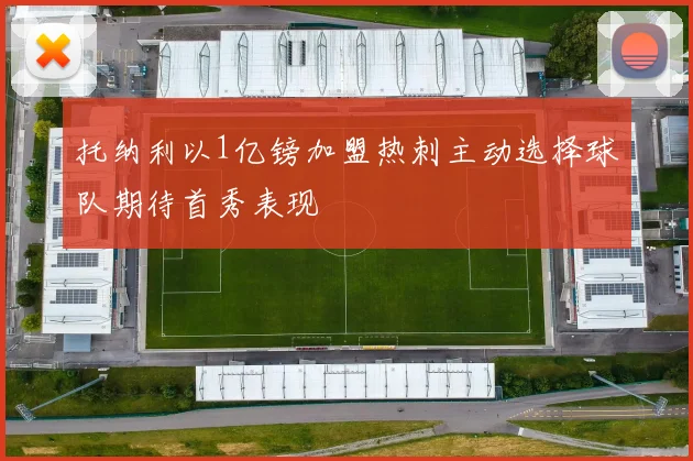 托纳利以1亿镑加盟热刺主动选择球队期待首秀表现